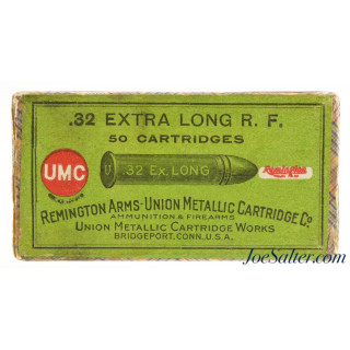 Exceptionally Nice Sealed! 32 Extra Long RF Black Powder REM-UMC Ammo