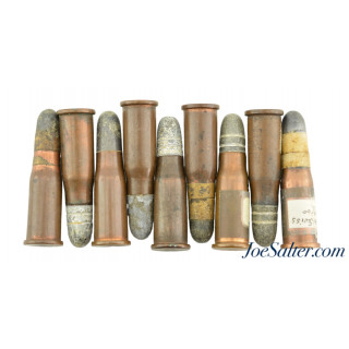  41 Swiss Rim Fire Ammunition Collector Lot of 9 Rounds Swiss & Remington 