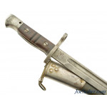 Rare 1918 Dated Remington Model 1917 Bayonet & Scabbard 
