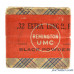  Sealed!  Remington UMC Split Logo Box 32 Extra Long Rim Fire BP Ammo