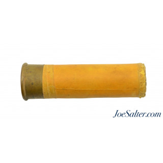  Scarce 4 Gauge Remington UMC Shotgun Shell Fired Orange Paper Hull 