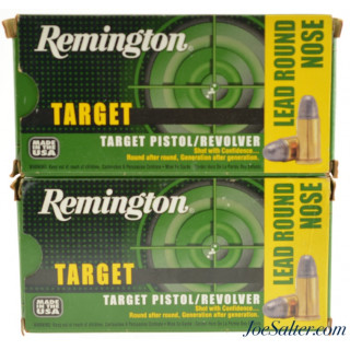 Remington Target 38 S&W Ammo 146gr. RN