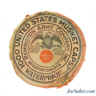 Civil War Remington/UMC US Musket Caps Waterproof USA 2pc