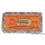 “Combined Logo” Series Rem-UMC 22 Short Fabric Box Ammo Sealed! 