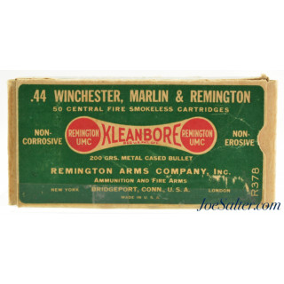  Remington UMC 44 WCF “Dogbone” KLEANBORE Metal Case Bullets Model 14 