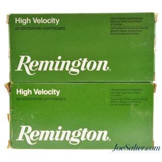 Remington 250 Savage Ammunition 100 Grain Pointed SP 40 Rounds