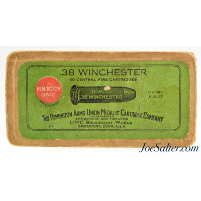  WWI Era Combined Logo Remington UMC 38 Winchester Ammo 38-40 WCF 