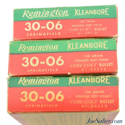 Vintage Remington Kleanbore 30-06 Springfield 59rnds