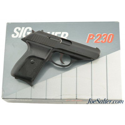 West German Sig-Sauer P230 Pistol with Box and Papers