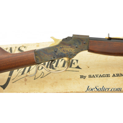 Excellent Boxed Savage Arms Model 71 Stevens “Favorite” 22 S,L,LR 