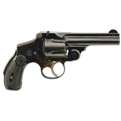 Police Marked S&W .38 Safety Hammerless 4th Model Revolver 1907