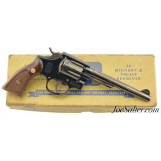 Very Nice Boxed Smith & Wesson Military & Police 38 Revolver C&R