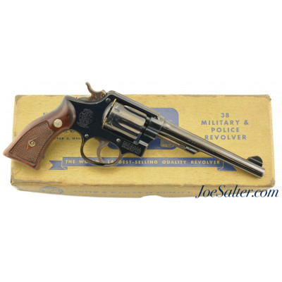 Very Nice Boxed Smith & Wesson Military & Police 38 Revolver C&R