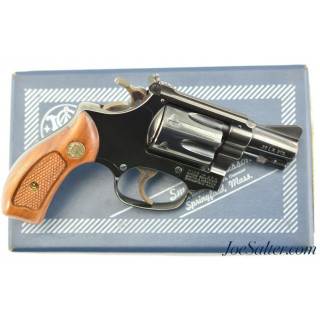  Excellent Boxed Smith & Wesson Model 34-1 “22/32 Kit” Revolver J Frame 22 LR 