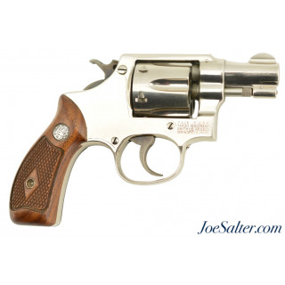 Excellent Nickel 32 Hand Ejector Smith & Wesson Pre-Model 30 Scarce 2 Inch Barrel