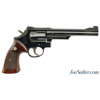  Smith & Wesson Model 19-2 Six Inch Combat Magnum 357 Mag 1960s