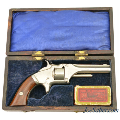 S&W No. 1 2nd Issue Revolver in Period Case