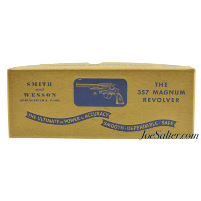 Vintage 1940's/50's Smith & Wesson 357 Mag Revolver Gold Box S Series