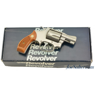 Excellent Smith & Wesson Model 60 Stainless Chiefs 38 Special Revolver LNIB