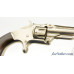 Smith & Wesson No. 1 Third Issue 22 RF Revolver Nickel Tight & Excellent