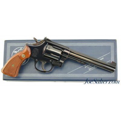  Boxed Smith & Wesson K-38 Masterpiece Model 14-3 Revolver 38 Spl. built in 1971