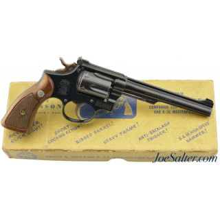 Excellent Boxed K-22 Masterpiece 3rd Model Revolver 22LR C&R