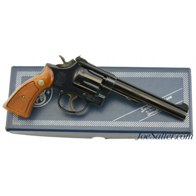 Excellent Boxed Model 48 Smith & Wesson K22 Masterpiece Magnum Rimfire 