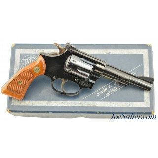 Flat Latch Smith & Wesson 34-1 Model 22/32 Kit Gun 4” in Box