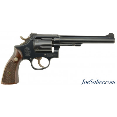 Post-War S&W K-22 Masterpiece Revolver Built in 1948