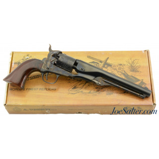 Excellent Stoeger 1861 Colt Navy Steel Frame 36 Cal. BP Percussion LNIB Unfired