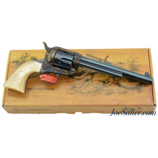 LNIB Stoeger Uberti 1873 Frisco Cattleman Case Color Charcoal Blue 45 Colt