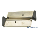Walther PPK/S .380 ACP 6-Round Nickle Magazines with Finger Rest 2ct