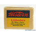Rare Western 22 Rem Auto Ammo “Bullesye” Target Logo Full Box Excellent