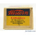 Rare Western 22 Rem Auto Ammo “Bullesye” Target Logo Full Box Excellent