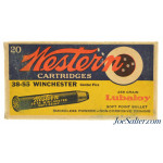 Western “Bullseye” 38-55 Ammo Full Box 255 Grain Soft Point Lubaloy