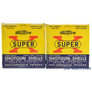 Vintage Western SuperX 12ga. 2 3/4" 1931 50rnds