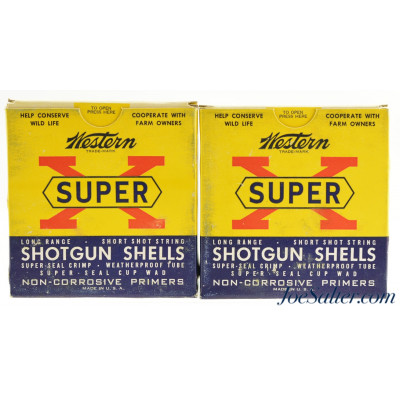 Vintage Western SuperX 12ga. 2 3/4" 1931 50rnds