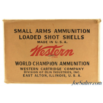 Vintage Sealed Case Western Super-X 12ga. 2 3/4", 1 1/4oz. #2 Shot 500rnds