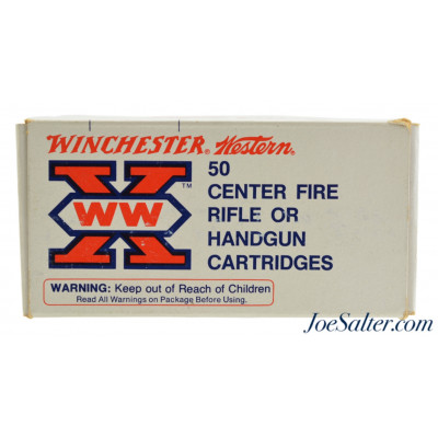 Full Box Winchester Western 38-40 WCF Ammunition 180 Gr Soft Point 50 Rds