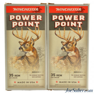 Winchester Power Point .35 REM. 200gr SP Ammo 40 Rnds