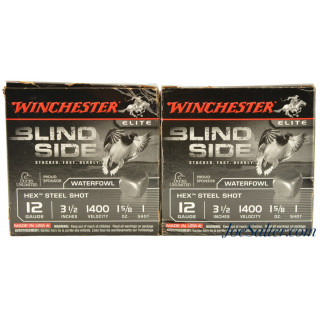WINCHESTER Blind Side 12ga. 3 ½" STEEL 1 5/8 oz. #1 (50)