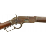 Rare 1st Model Winchester 1873 Open-Top Rifle with Set Trigger