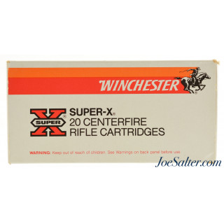 Full Box Winchester Super-X 358 Win Ammo 200 Gr Silvertip 