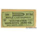  Superb Winchester 38 Long Rim Fire BP Ammo Model 1885 Sealed! Box 
