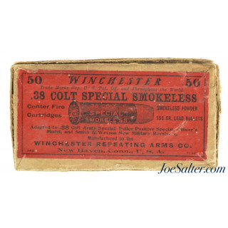 Winchester 38 Colt Special Ammunition 11-14 Date Code 43 Rds