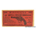 Excellent Sealed! Winchester 32 S&W “Picture” Box Colt, S&W, H&R, H&A Call Out