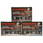 Winchester "Long Beard" 12ga. 3" 1 7/8oz #4 Turkey Shot Shells 30