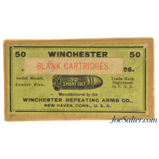 Winchester 32 Short Colt Blank Ammo Webley & Tranter Call Outs 