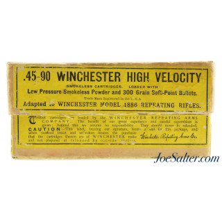 Partial Box Winchester 45-90 High Velocity Smokeless Ammo Model 1886