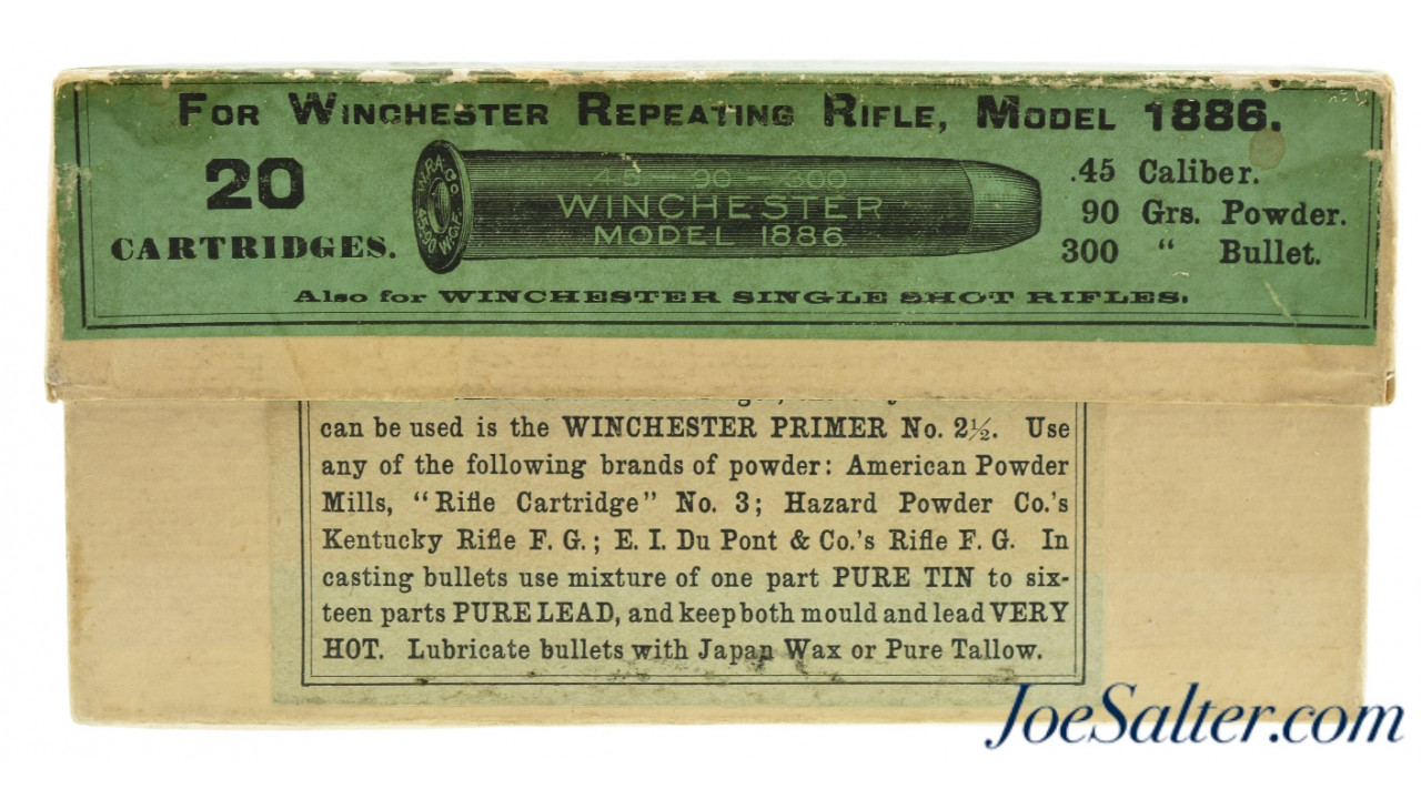 Winchester No. 12 Brass Shotgun Shells circa 1890